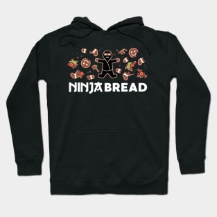 Ninja Bread Gingerbread Man Funny Christmas Hoodie